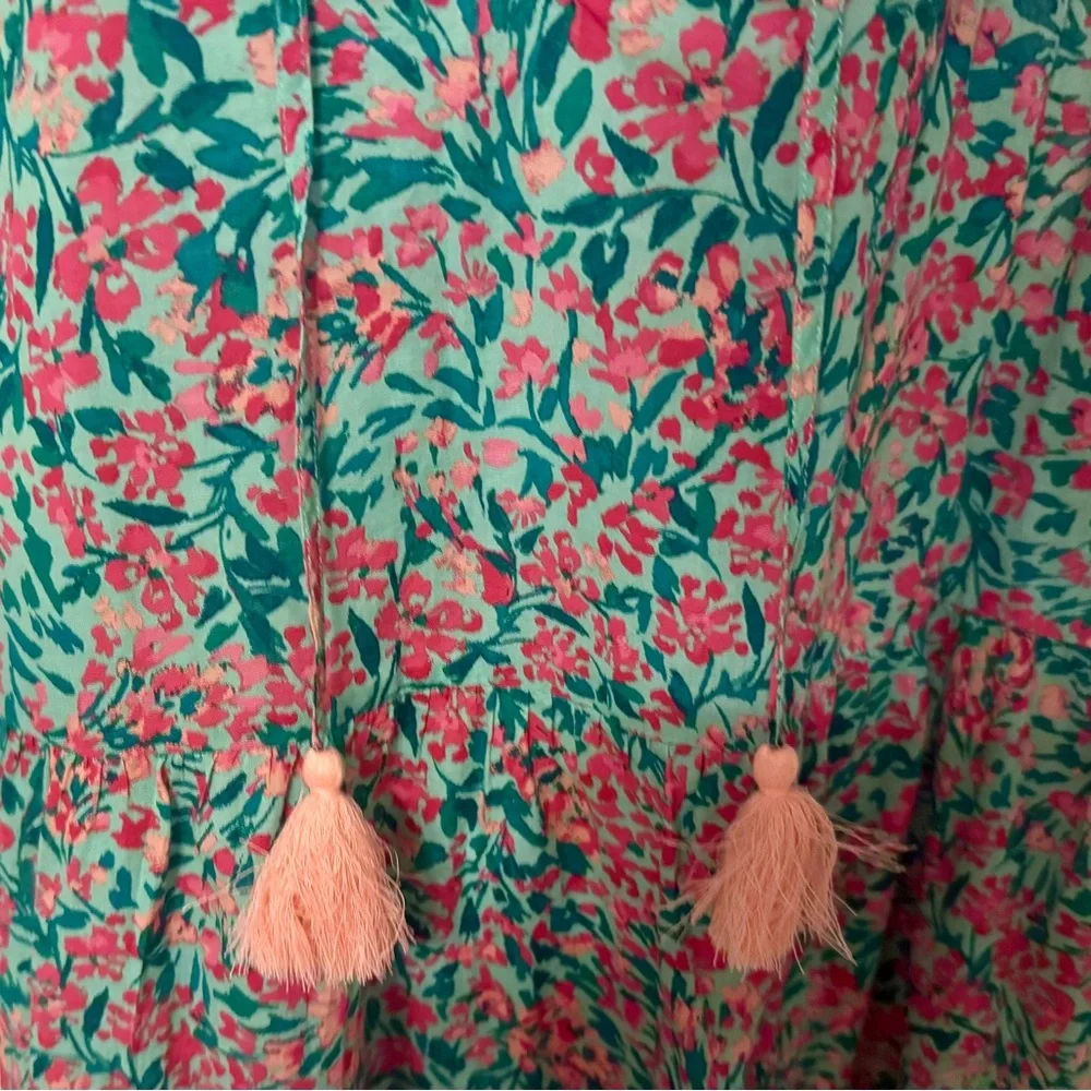 J. Crew Multicolor Floral Cover Up Dress - Picture 3 of 5